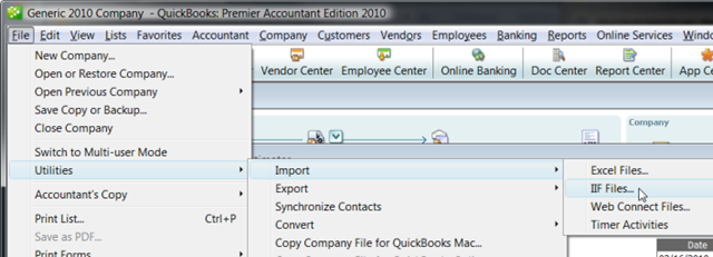 save quickbooks for mac file as an iif file